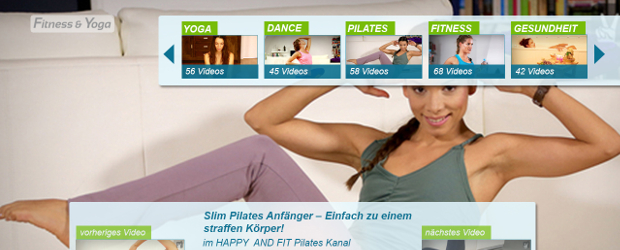 Smart-TV-Channel Fitness & Yoga