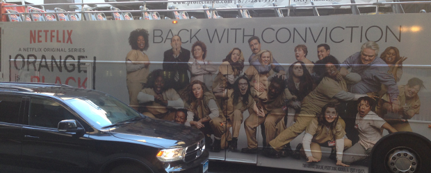 Orange Is The New Black Buswerbung