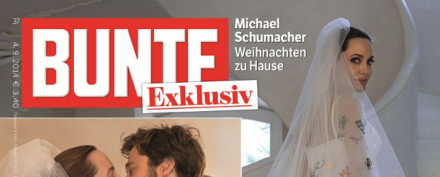 Bunte mit Brangelina