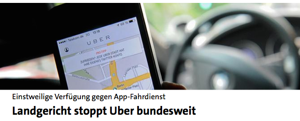 Screenshot Uber