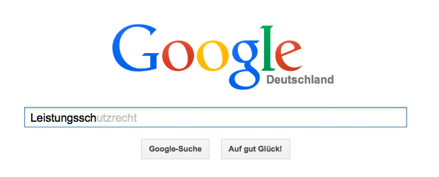 Leistungsschutzrecht - Google