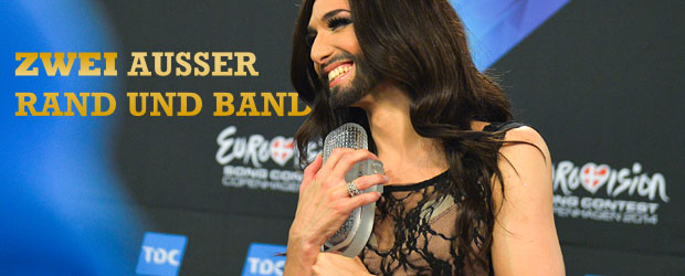 Zwei außer Rand und Band - Conchita Wurst