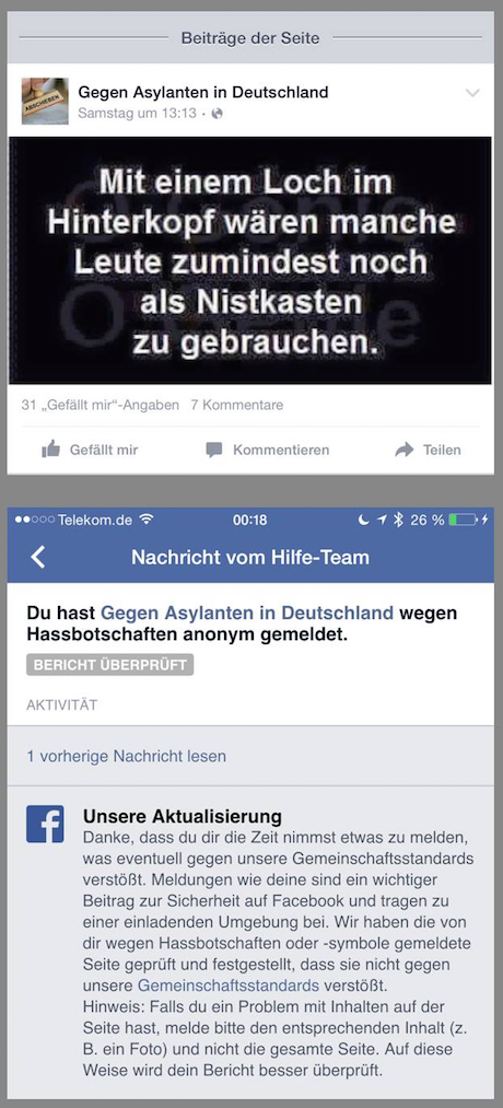 Facebook Hass