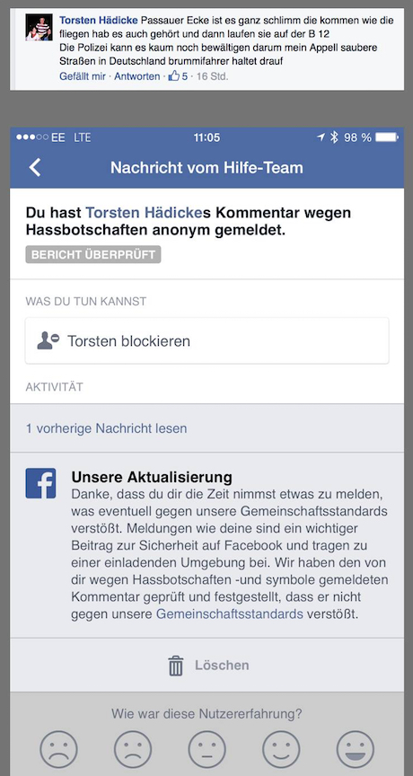 Facebook Hass