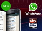 WhatsApp bei Sky