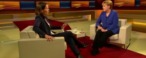 Angela Merkel bei Anne Will