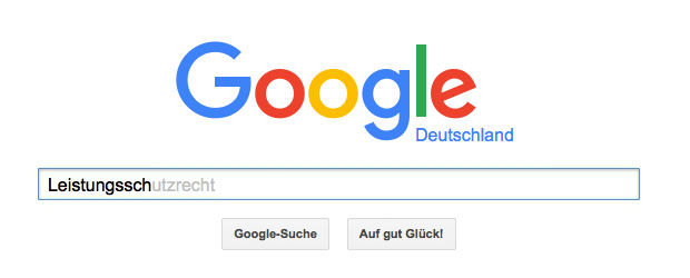 Google - Leistungsschutzrecht