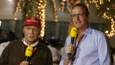 Niki Lauda und Florian König Niki Lauda und Florian König