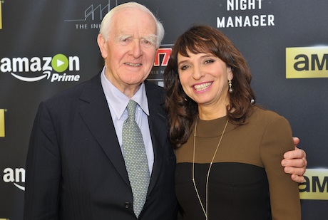 Regisseurin Susanne Bier und Bestseller-Autor John le Carré