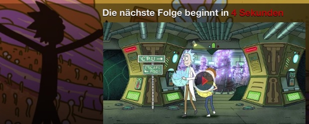 Screenshot: Nächste Folge bei Netflix