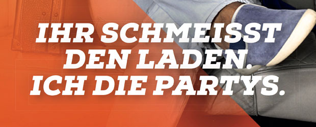 Kampagne für "Unser neuer Chef"