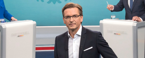 Claus Strunz beim TV-Duell