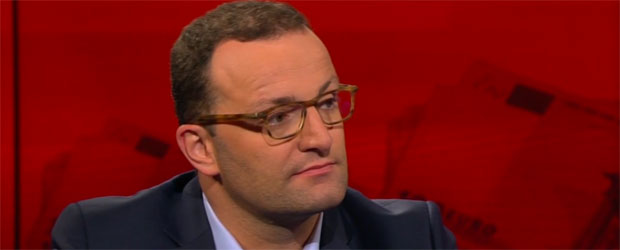 Jens Spahn in Hart aber fair