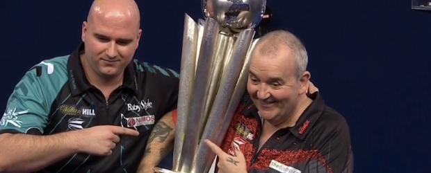 Rob Cross und Phil Taylor