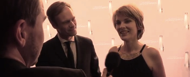 Wulf Schmiese und Marietta Slomka