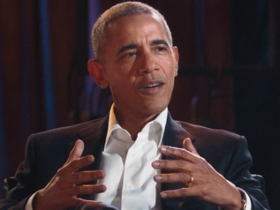 Barack Obama bei David Letterman