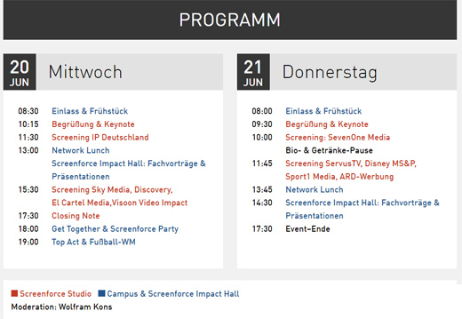 Screenforce Days 2018