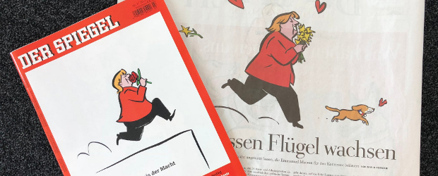 Karikaturen im Spiegel und in der Zeit