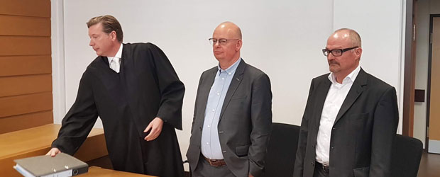 Jörg Grabosch, Andreas Scheuermann vor dem Landgericht Köln