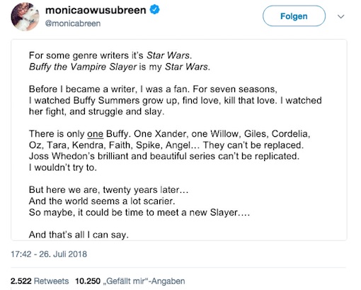 Tweet von Monica Owusu-Breen zu 