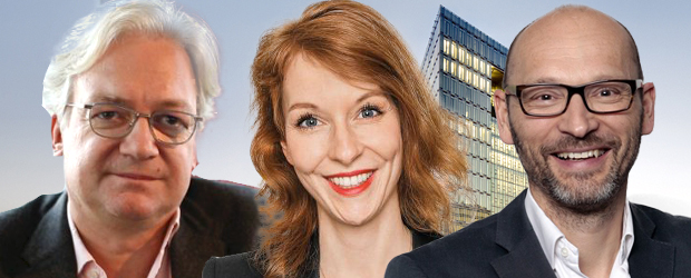 Ullrich Fichtner, Barbara Hans und Steffen Klusmann