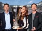 Roman Weidenfeller, Laura Wontorra, Steffen Freund