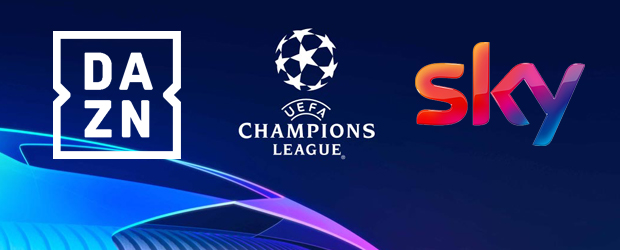 Champions League, Sky und DAZN