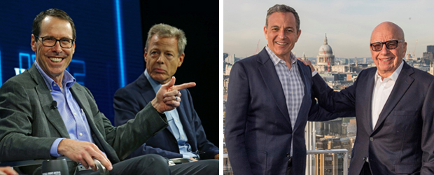 Randall Stephenson, Jeff Bewkes, Bob Iger, Rupert Murdoch