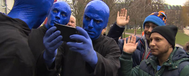 Blue Man Group bei Berlin Tag & Nacht