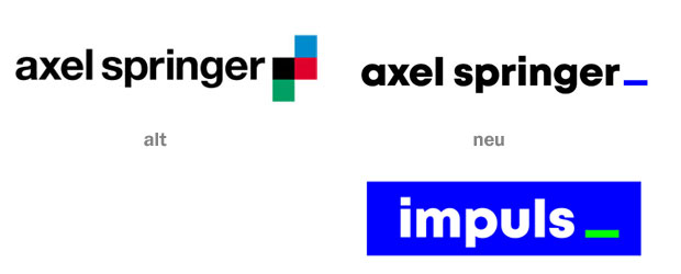 Axel Springer Logo alt und neu
