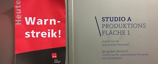 Streik beim WDR