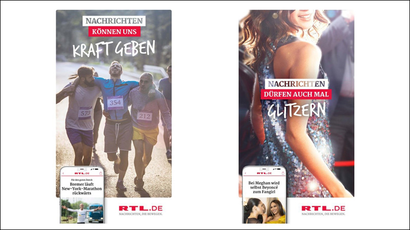 RTL.de Imagekampagne
