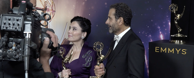 Emmys backstage