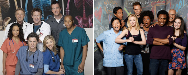 "Scrubs" und "Community"