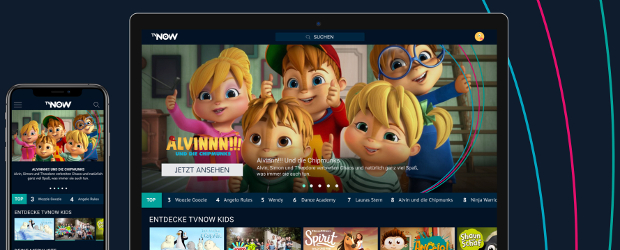 TVNow Kids-Bereich