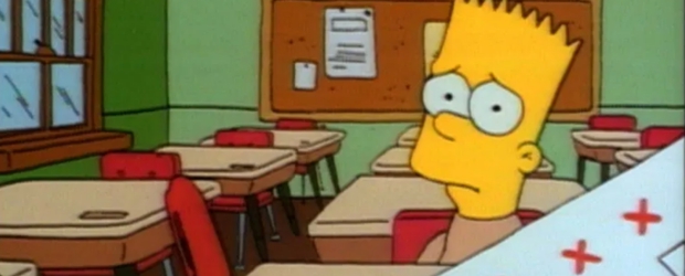 Bart gets an f