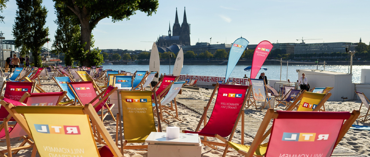 RTL-Fußballstrand