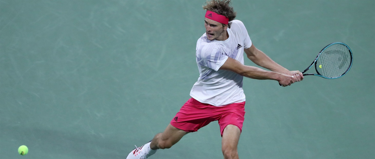 Alexander Zverev bei den US Open 2020