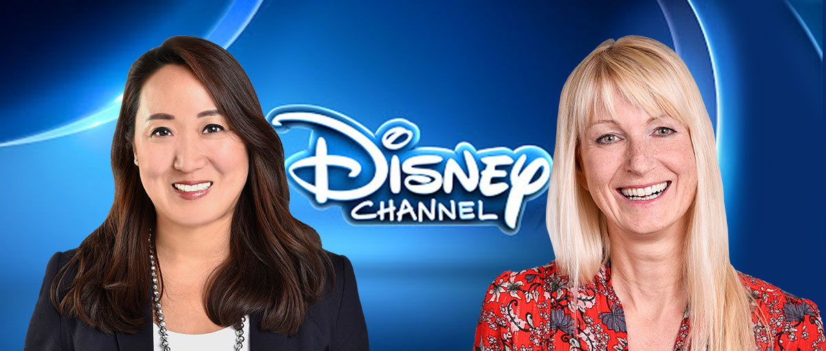 Eun-Kyung Park und Anne Tide vom Disney Channel