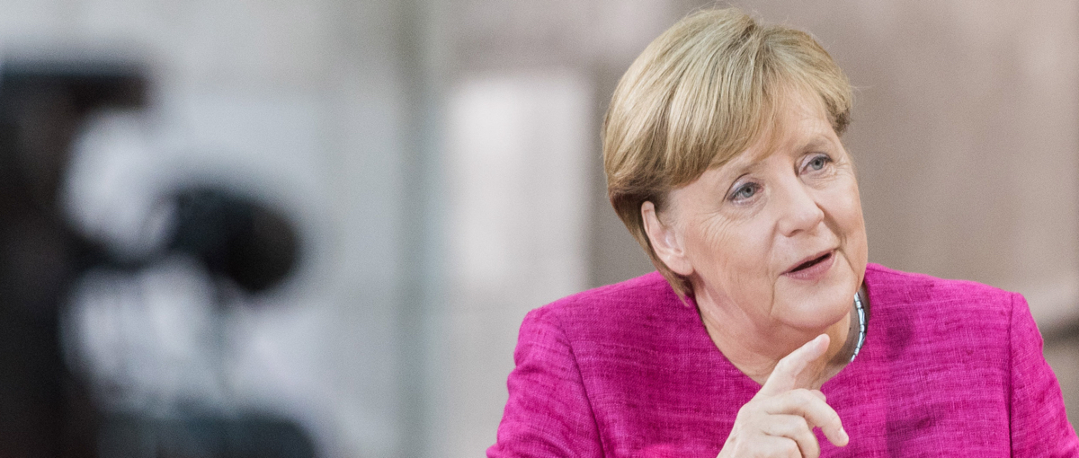 Angela Merkel im ZDF-Interview