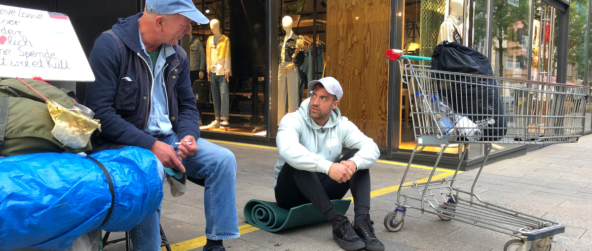 Prominent und obdachlos