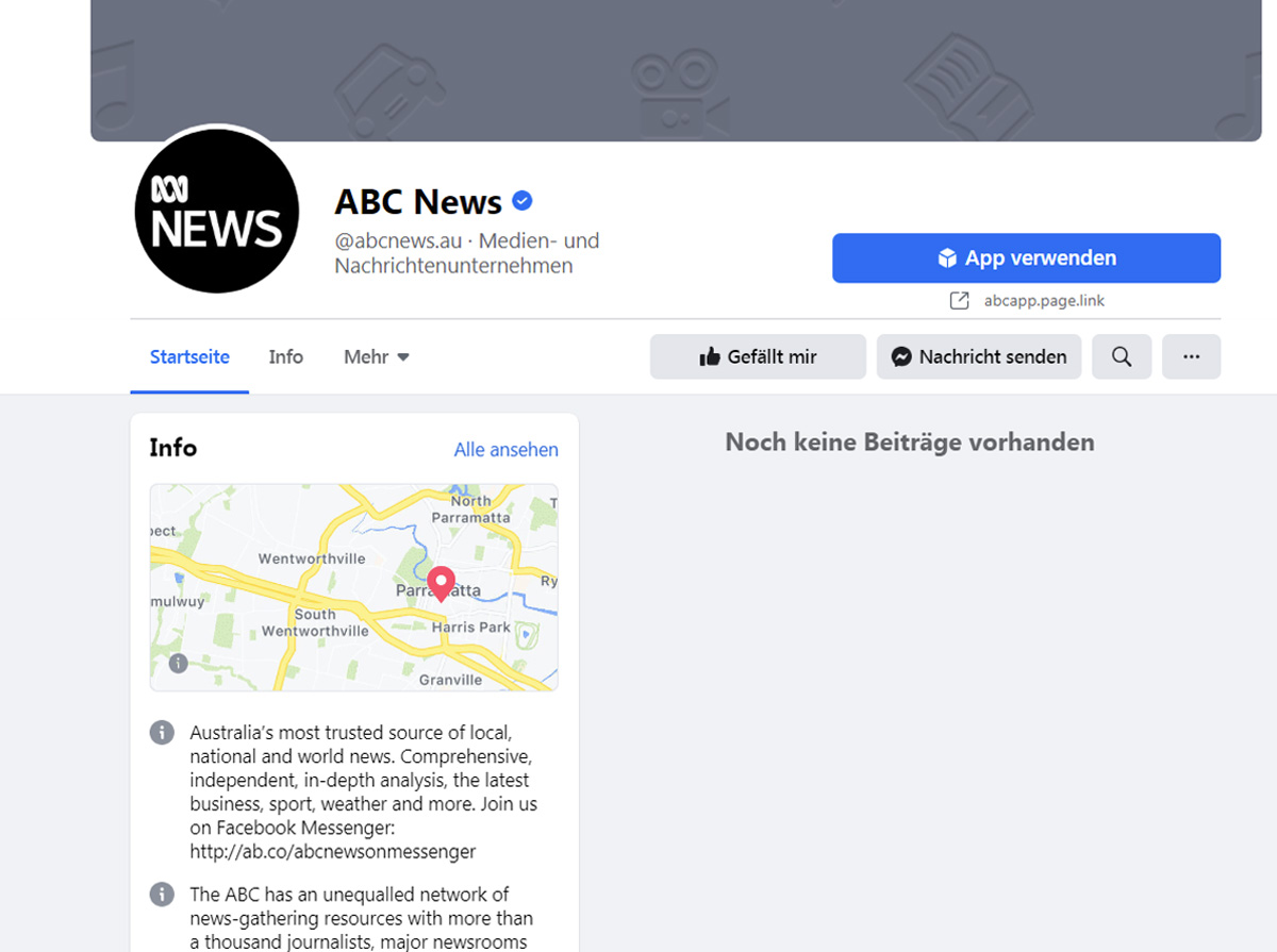 ABC News bei Facebook