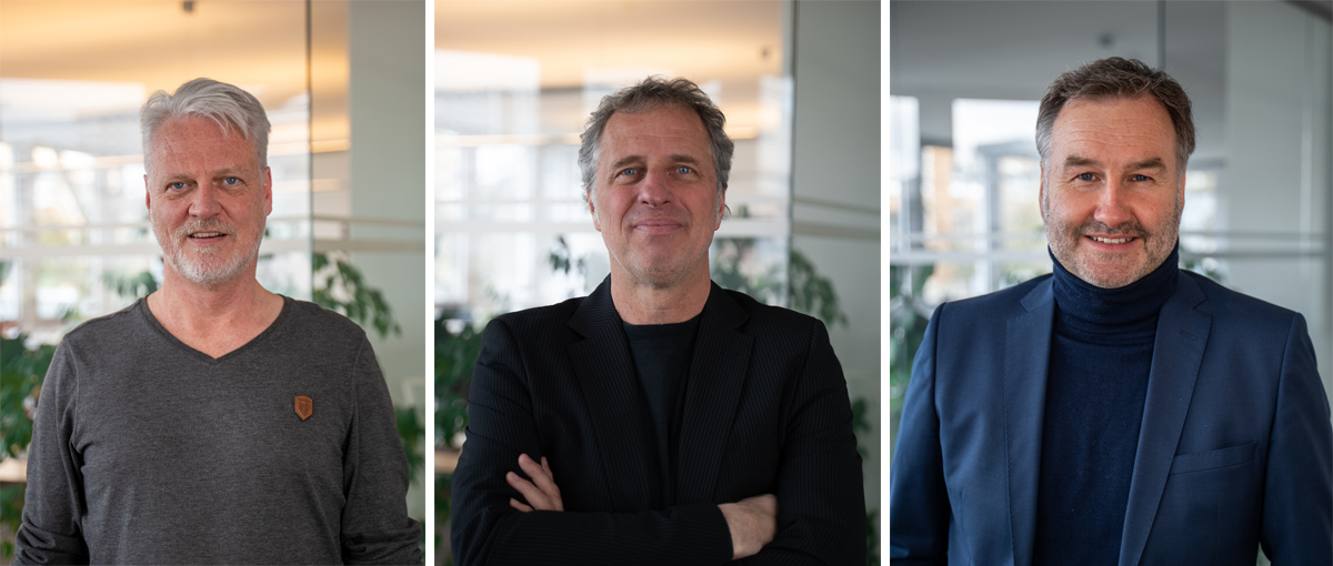 Christian Scholz, Matthias Lange und Matthias Fuchs
