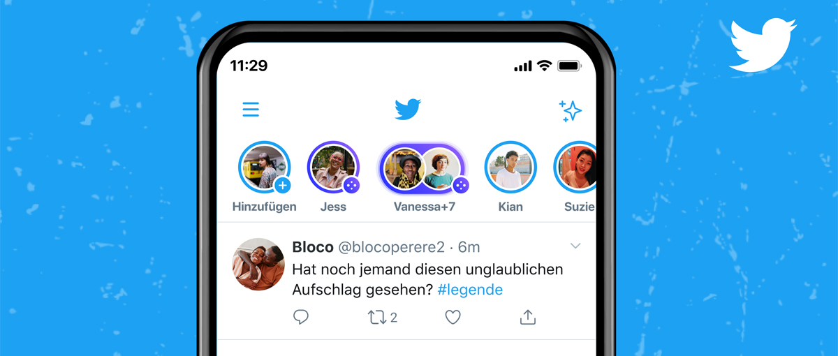 Spaces bei Twitter