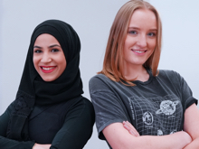 Zeina Nassar und Magdalena Austermann