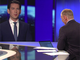 Sebastian Kurz bei Armin Wolf