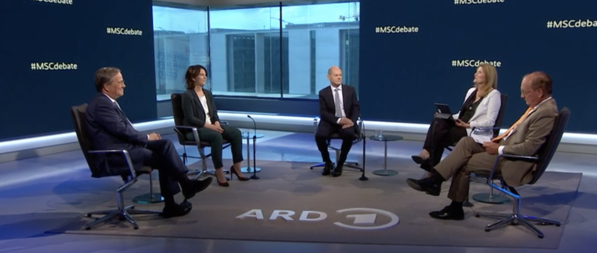 MSC-Debatte im ARD-Hauptstadtstudio