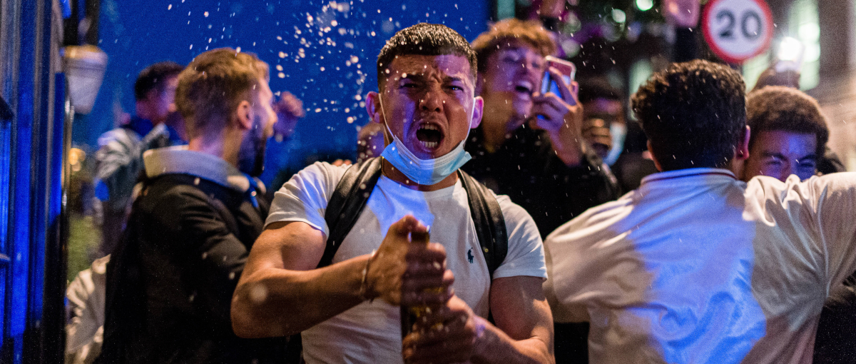 Englische Fußballfans