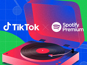 TikTok und Spotify