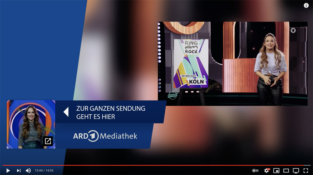 YouTube/ARD-Mediathek